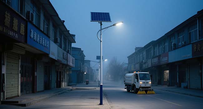 solar LED street lights
